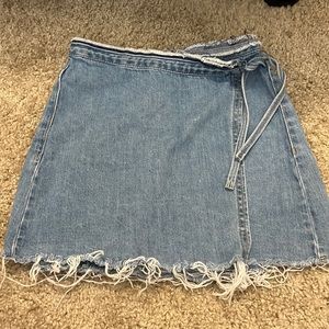 Pacsun tie wrap skirt